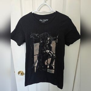 Fright Rags The Crow Eric Draven Black Gothic Graphic Tee Unisex Small